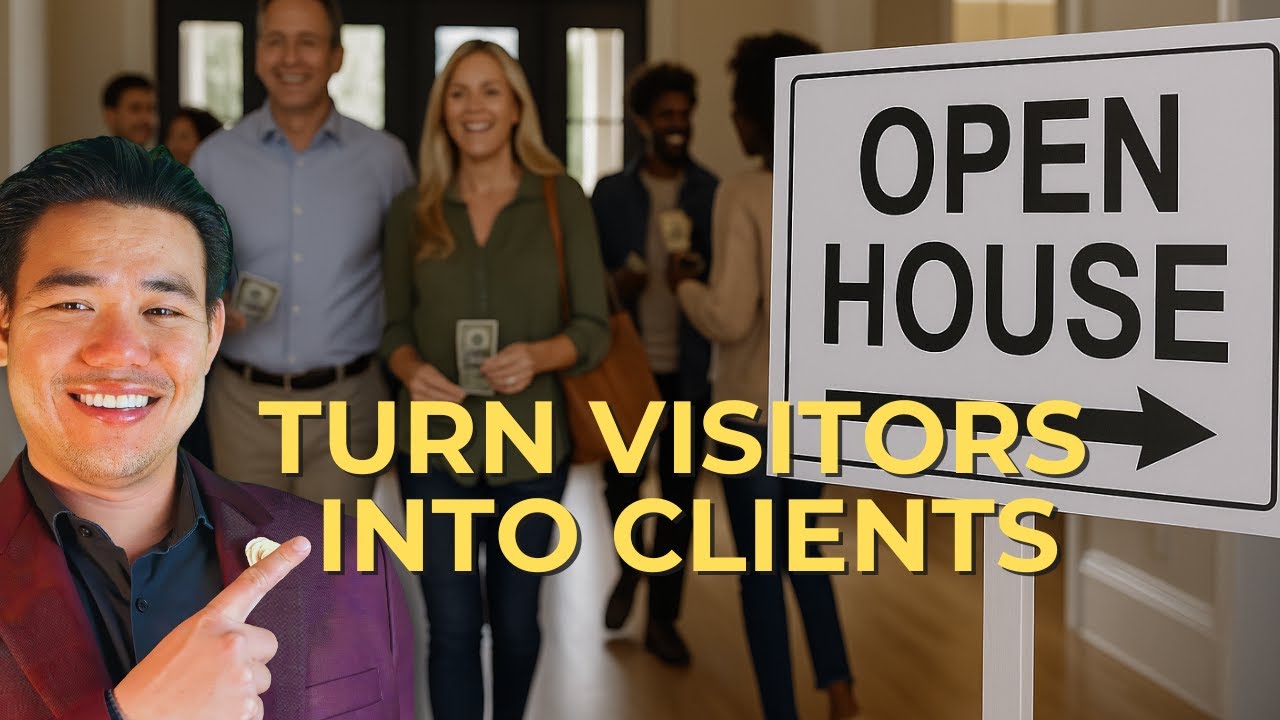 The Exact Words I Use at Open Houses to Get Clients