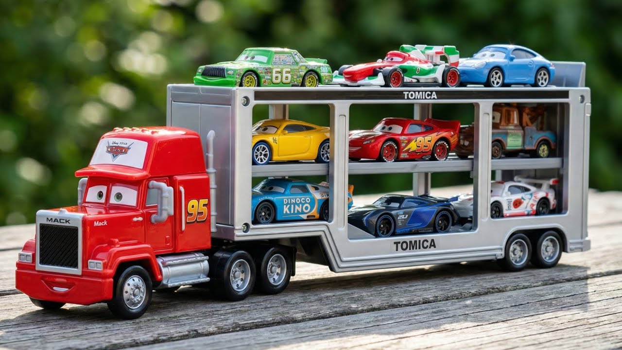 Disney Pixar Cars Unboxing Review | Lightning McQueen, Tow Mater, Doc Hudson, Sally Carrera, Cruz