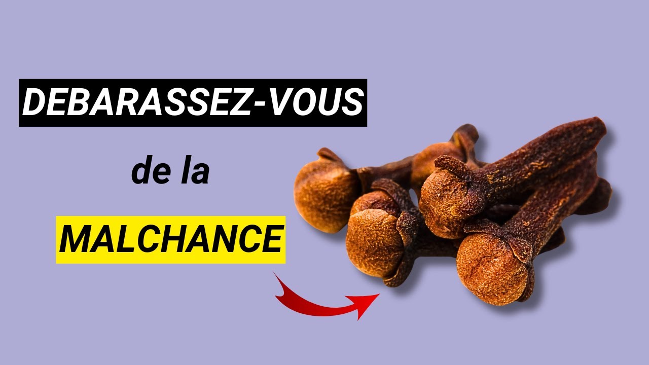 CLOUS DE GIROFLE : Éliminez la Malchance de Votre Vie