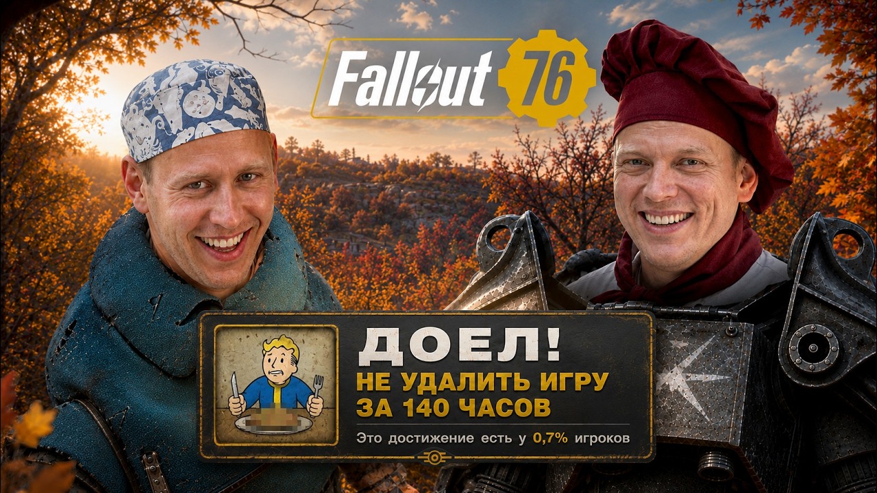 Я ВПЕРВЫЕ ПРОШЁЛ FALLOUT 76 на 100%