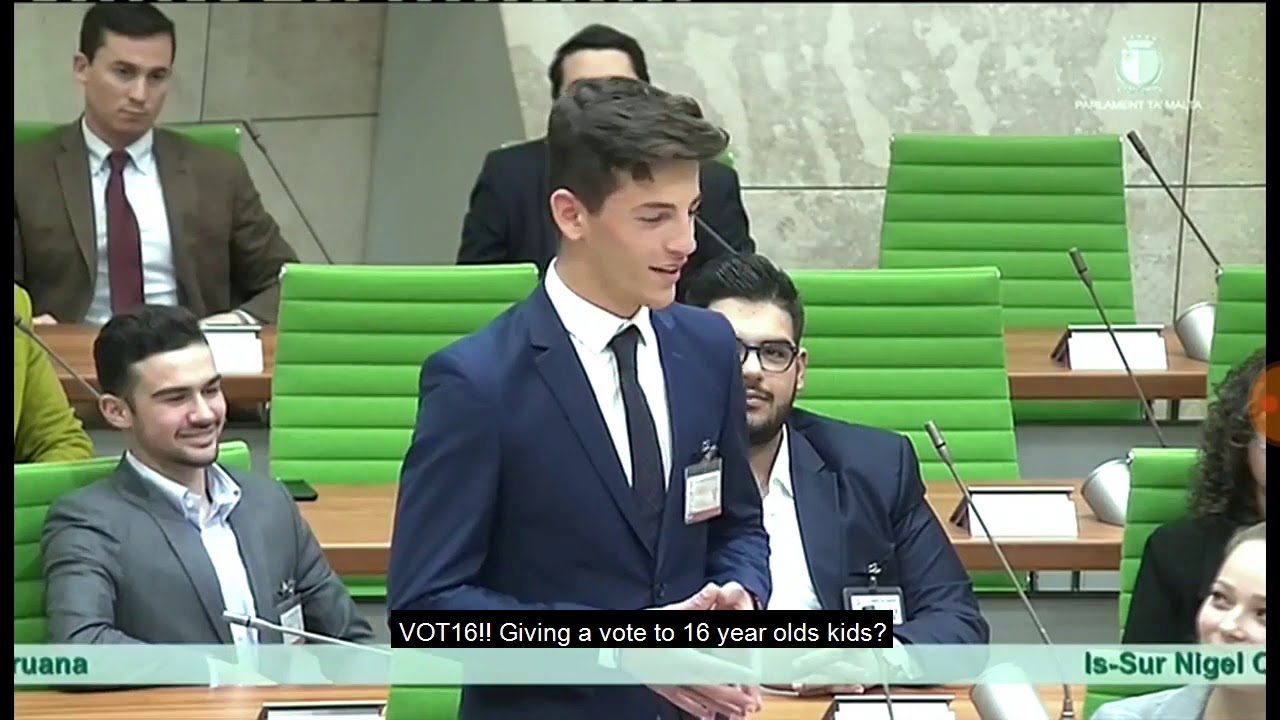 Speech in the Maltese Parliament about Vote 16 - Nigel Caruana