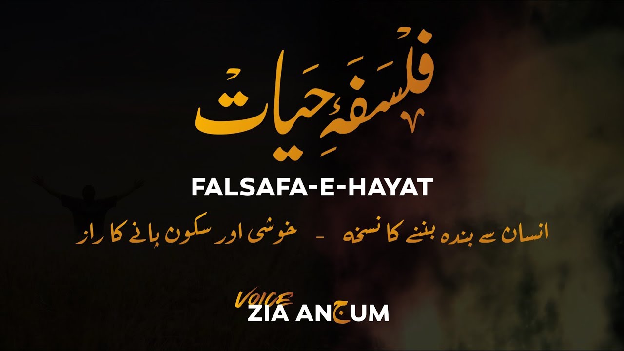 Falsafa e Hayat | Khushi or Sukoon Ka Raaz || Life Changing Urdu Story || Zia Anjum