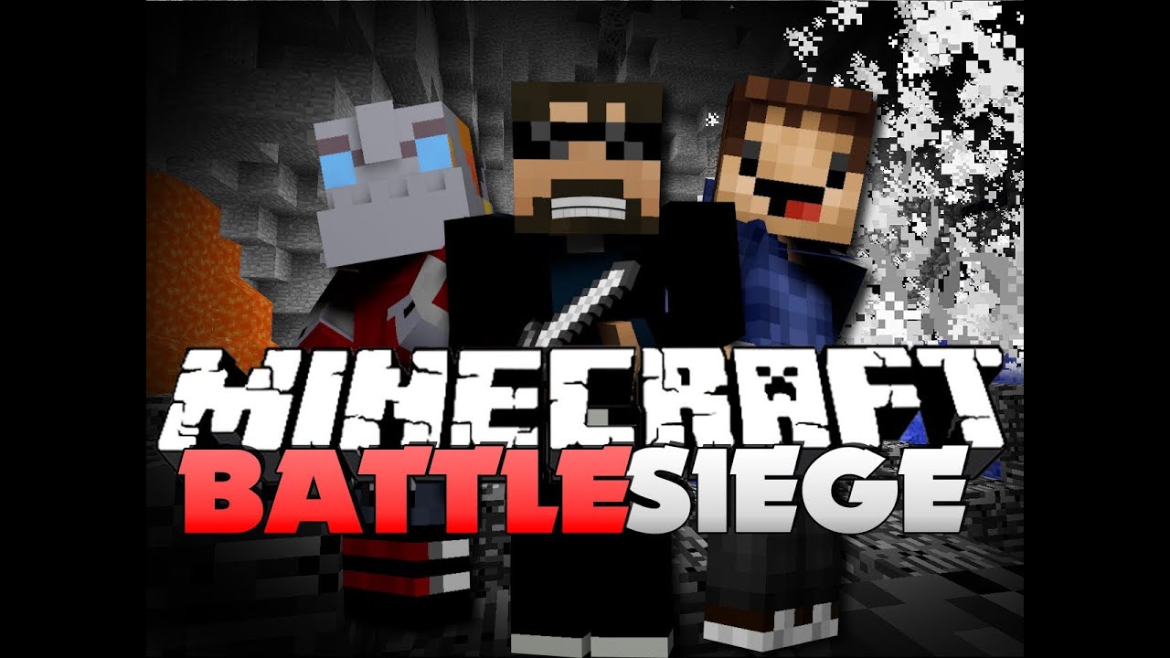 Minecraft EPIC Battle Siege - BEST BASE EVER (w/ Nooch, Woofless, and Friends)