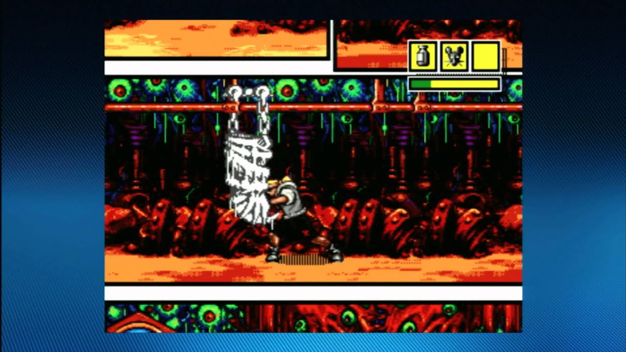CGRundertow - COMIX ZONE for Sega Genesis / Xbox 360 Video Game Review