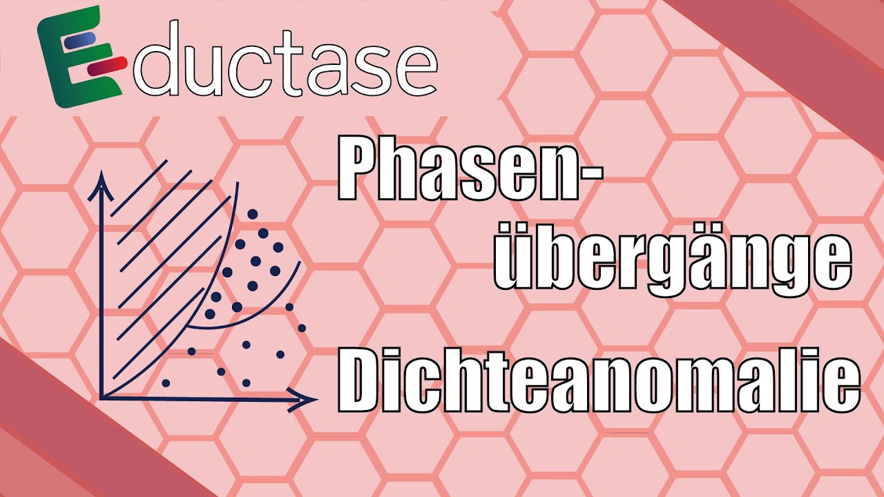 Phasendiagramm - Phasenübergänge | Dichteanomalie | Physikalische Chemie