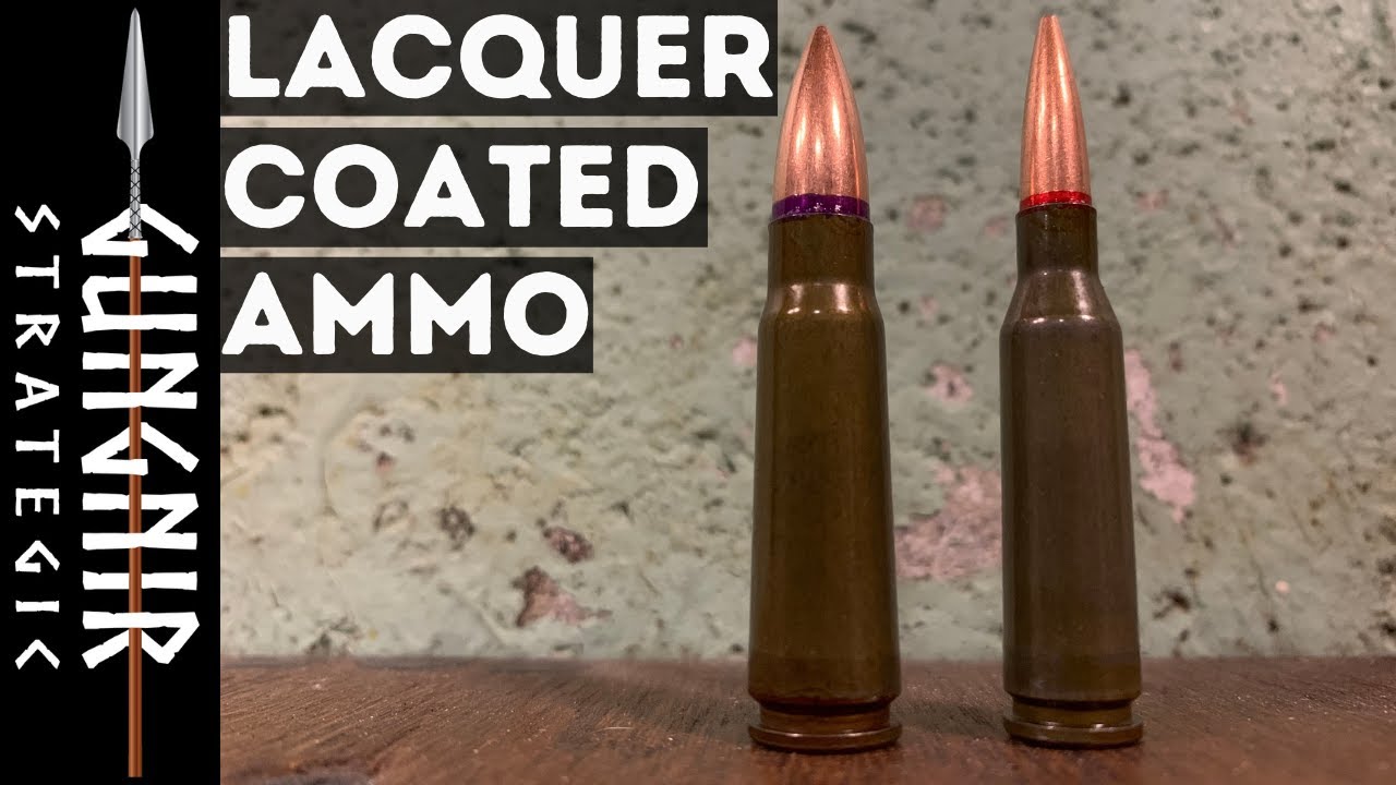 The Purpose of Lacquer Coated Ammo.