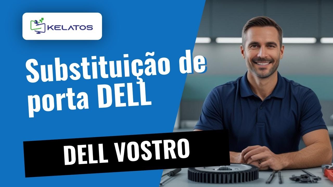 Porta de carga do seu DELL VOSTRO avariou? 🔌 Substituição de porta