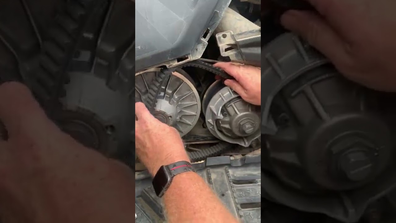 Segway Snarler drive belt change