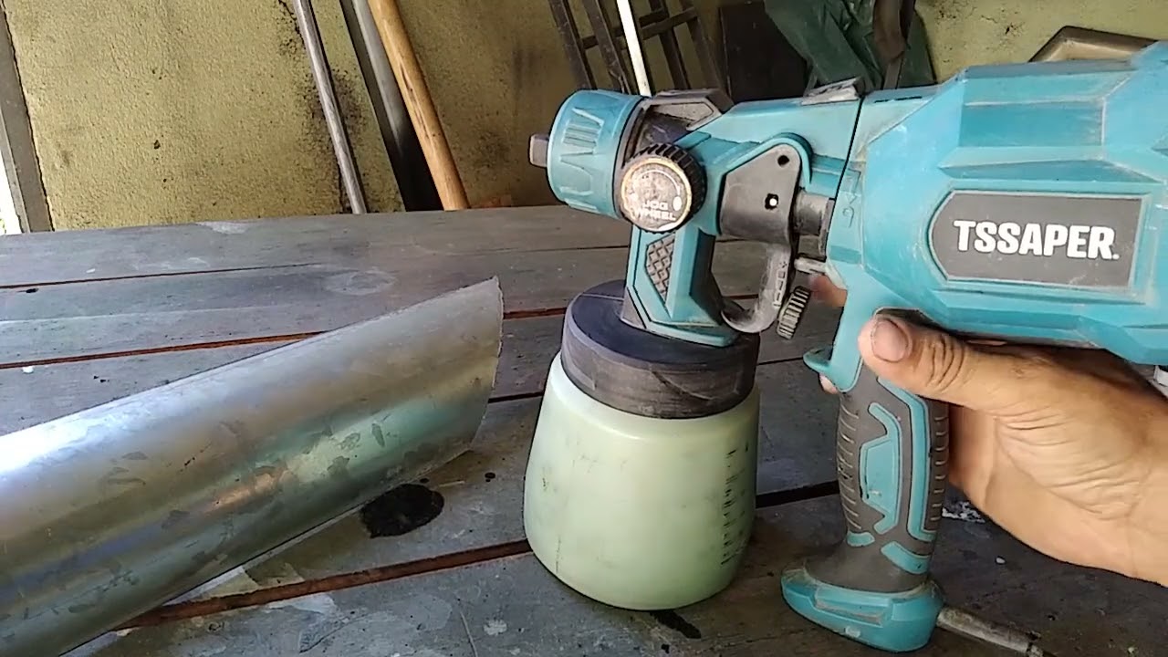 Pintura fácil e Rápido com a Tssaper a pistola elétrica que você não sabia que precisava!!