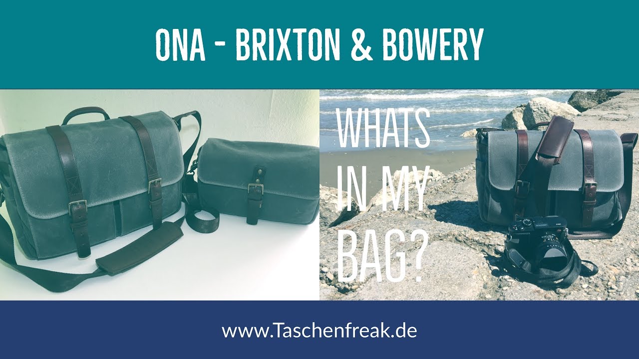 Taschenfreak - ONA Brixton und ONA Bowery - Whats in my Bag