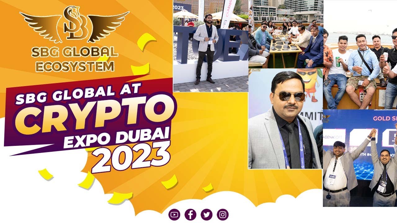 Sbg Global At Crypto Expo Dubai 2023