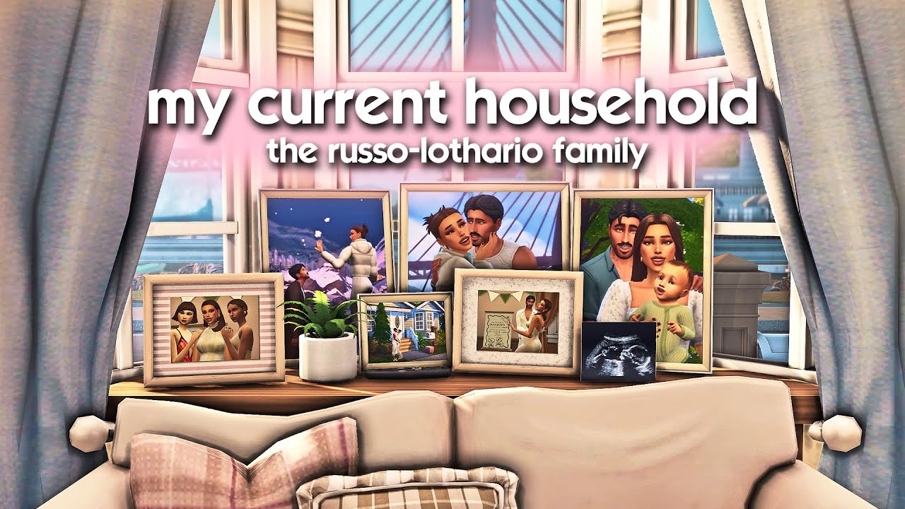 Моя нынешняя семья | Игровой процесс The Sims 4