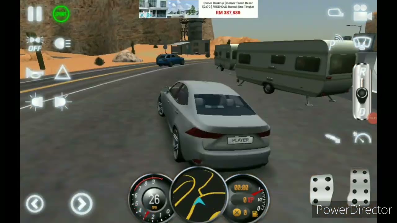 Shortcut road on Canyon