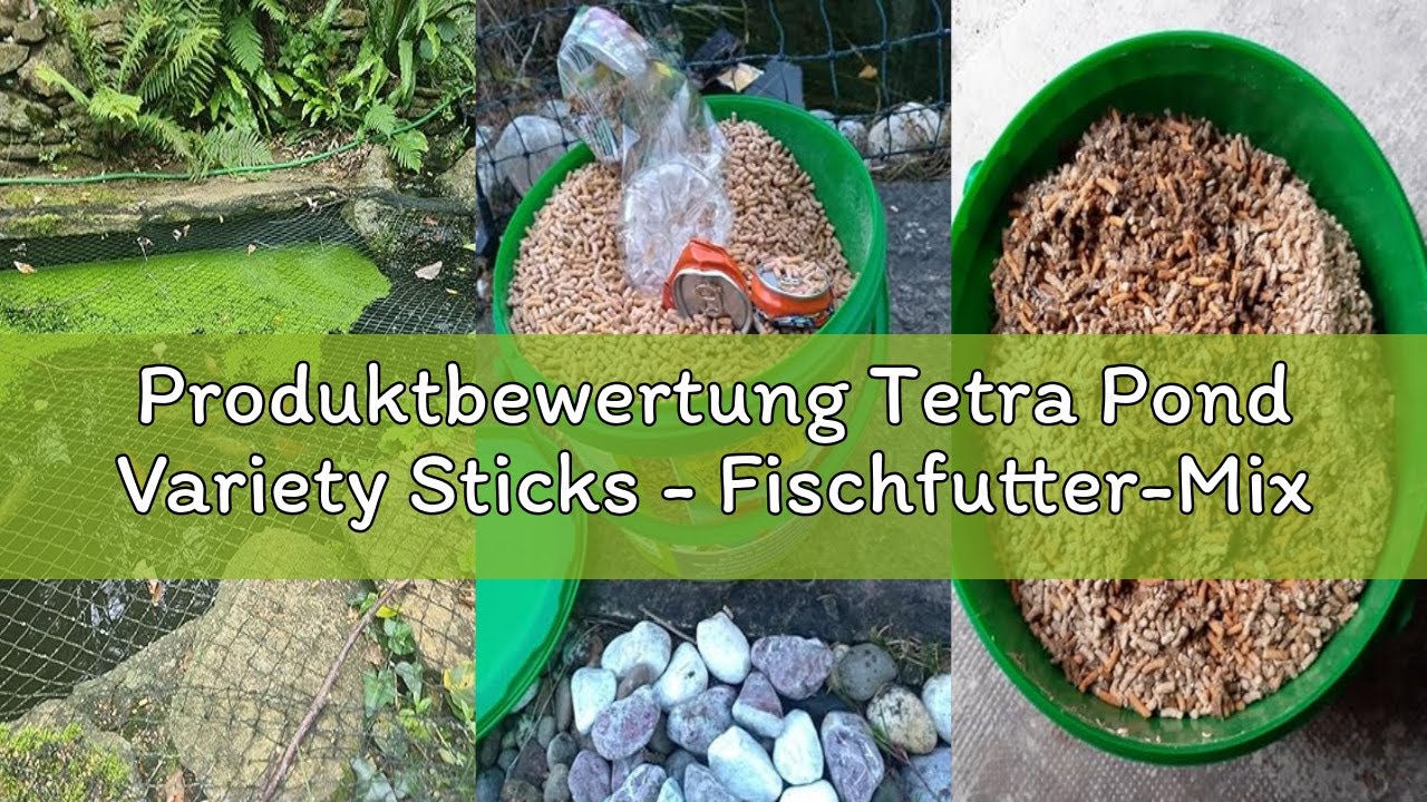 Produktbewertung Tetra Pond Variety Sticks - Fischfutter-Mix für Teichfische aus drei verschiedenen