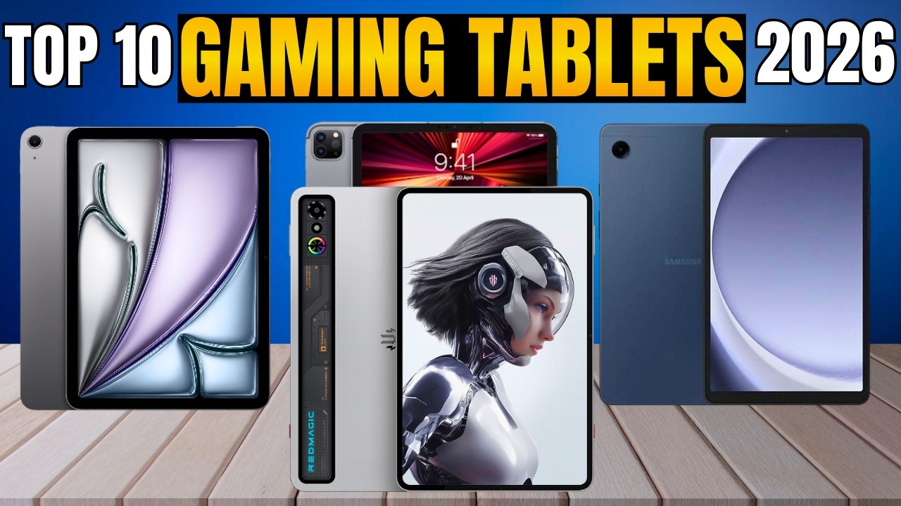 10 Best Gaming Tablets of 2026 – Ultimate Power for Mobile Gamers!