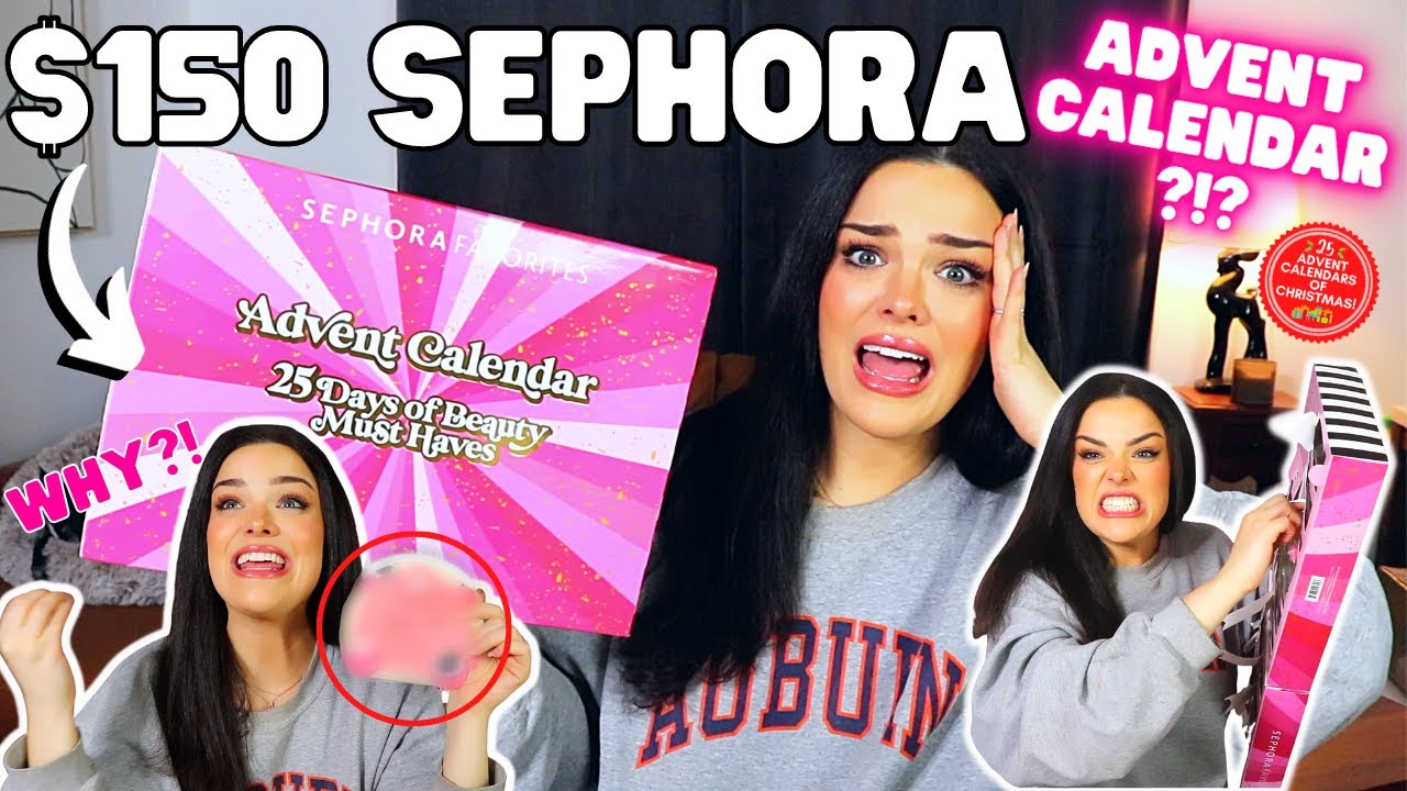 I SPENT $150 ON A SEPHORA ADVENT CALENDAR!? (25 Calendars of Christmas unboxing #15)