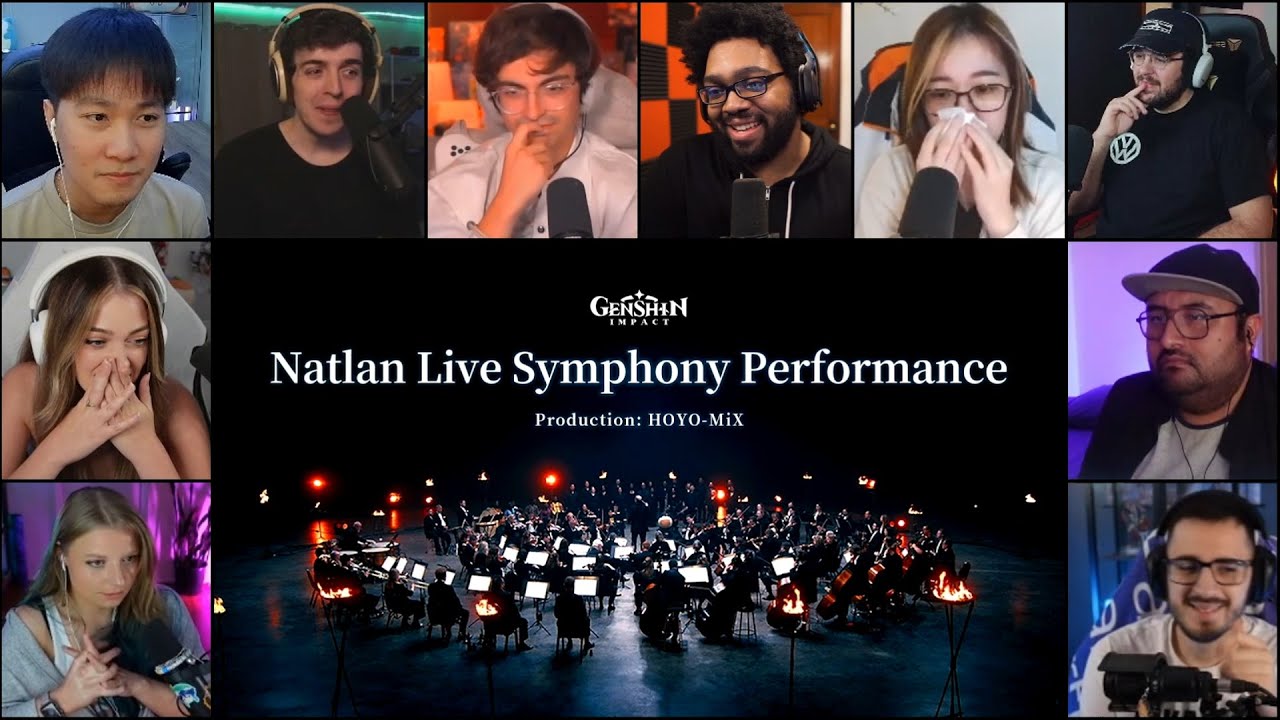 Natlan Live Symphony Performance | Genshin Impact Reaction Mashup