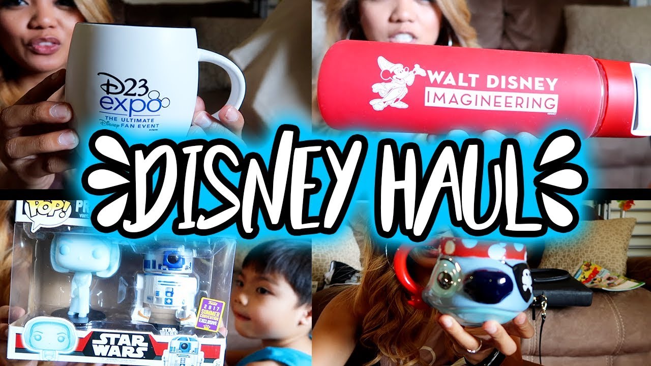 D23 Disney Haul & Ohana Mail | July 2017 | ChynnaRaymundoTV