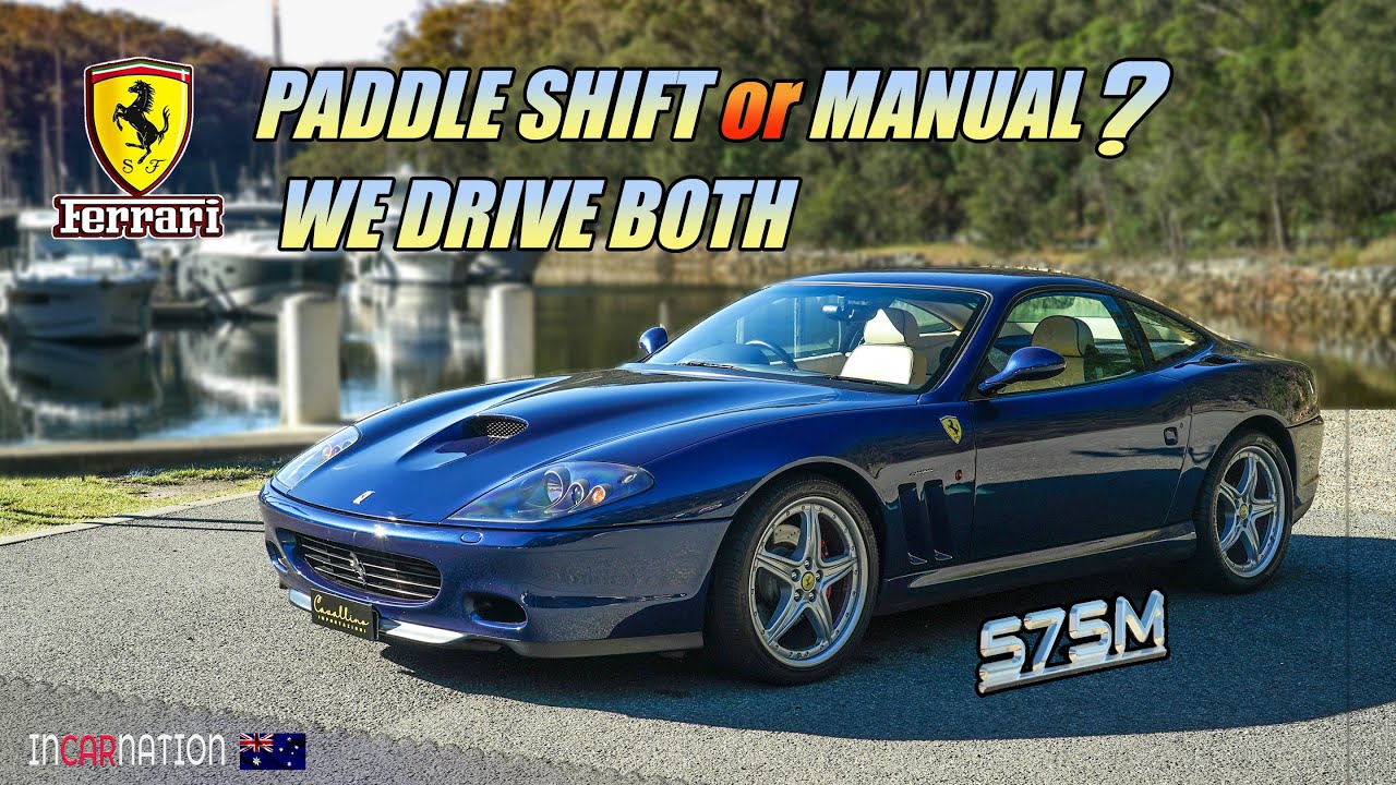 FERRARI 575M Maranello / Какая машина лучше? 6-ступенчатая или подрулевые переключатели F1