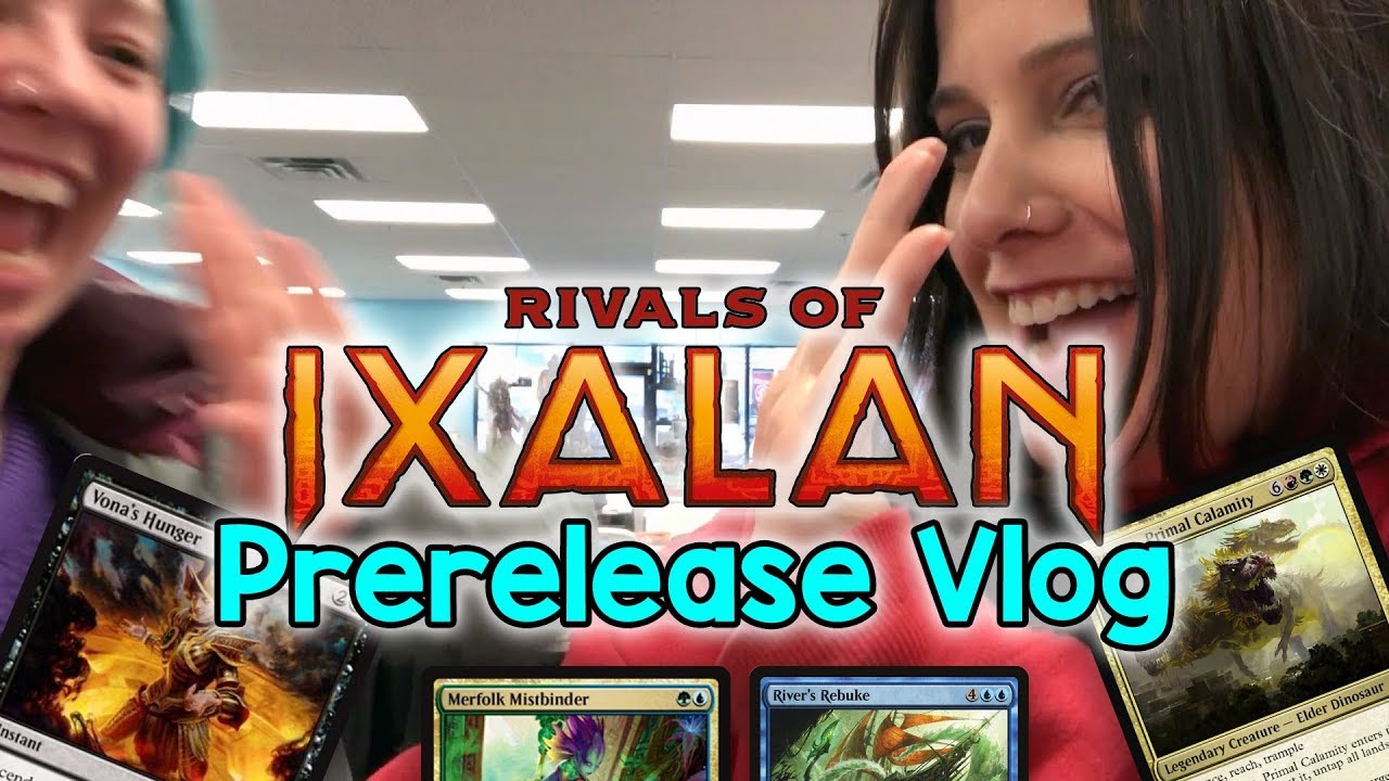 Rivals of Ixalan Prerelease VLOG! *New* Magic the Gathering Set Played for the 1st Time!