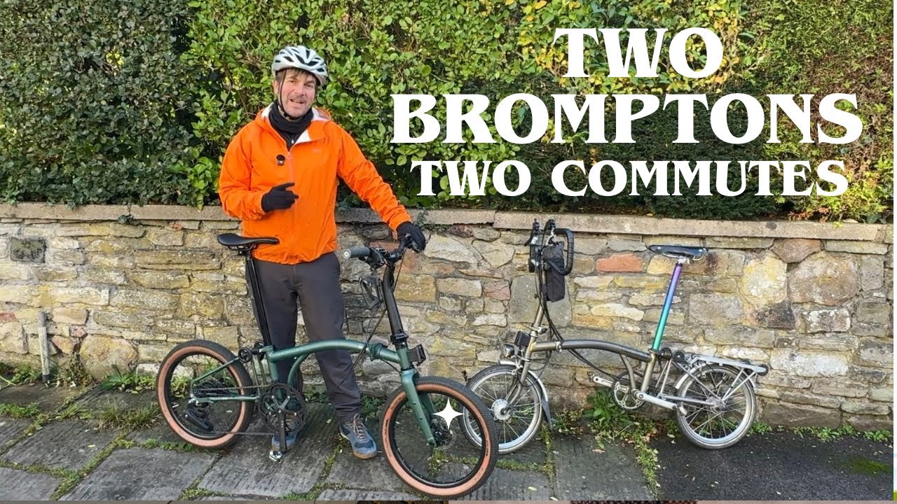 Два Brompton и два ОЧЕНЬ разных маршрута 💥