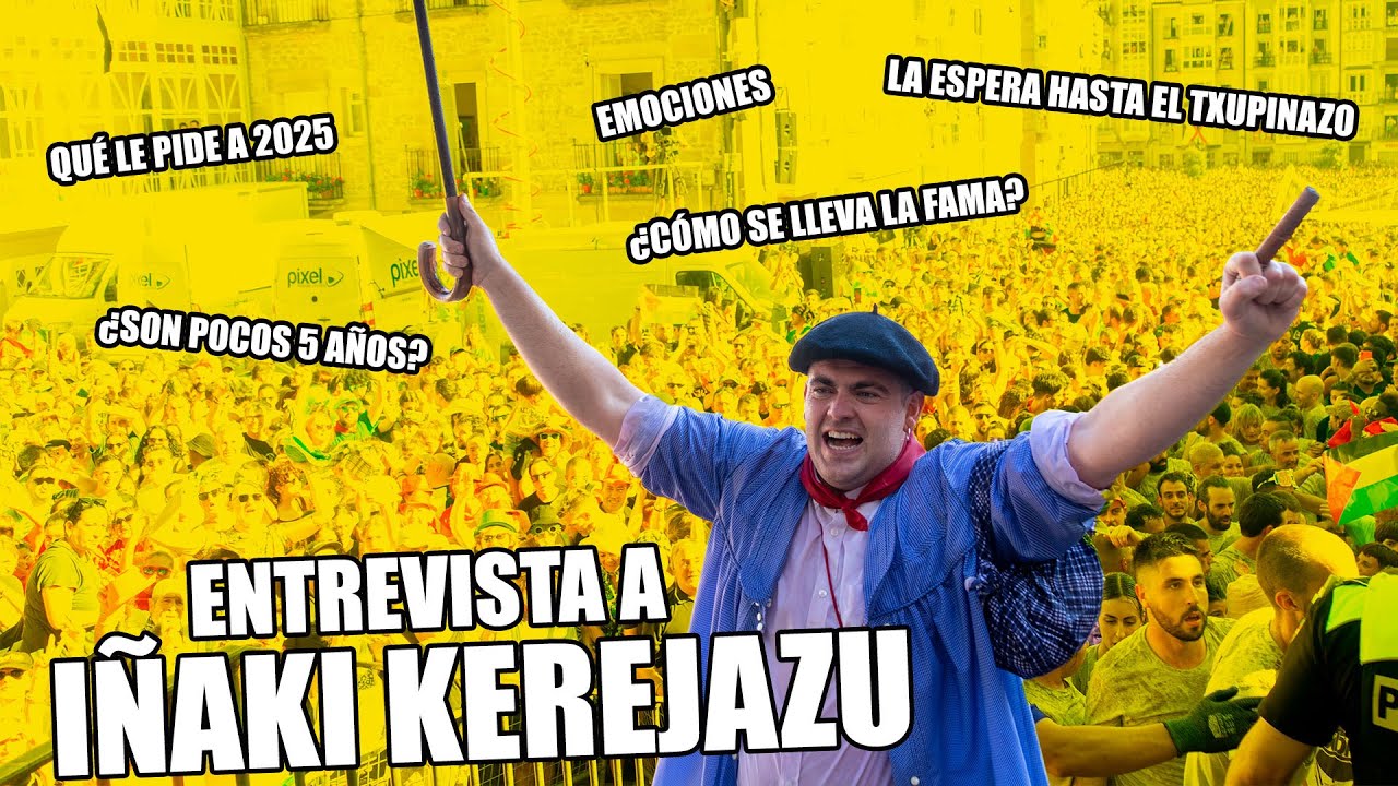 Entrevista a IÑAKI KEREJAZU: ¿Cómo es ser CELEDÓN? | Gasteizko Jaiak