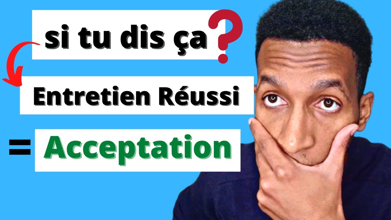 conseils pour réussir son entretien : réussir son entretien. Comment repondre aux questions ?