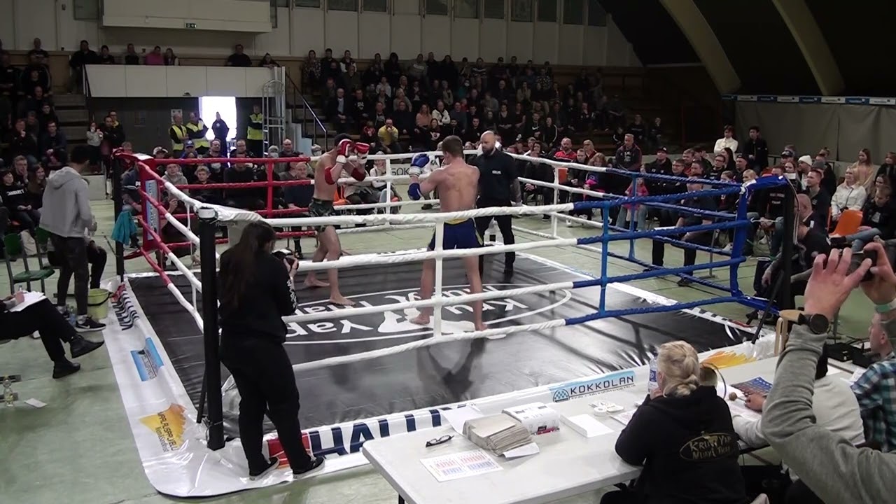 Muay Thai Fight Kokkola, 9.4.2022, Tavbulatov - Rantamäki