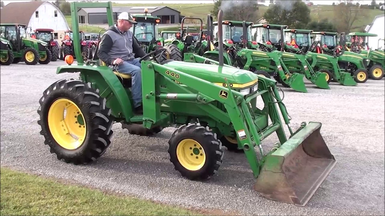 John Deere 870 Tractor with Loader For Sale!