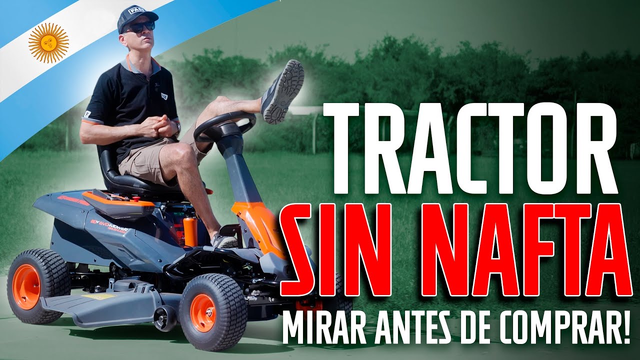 Tractor Cortac&eacute;sped EL&Eacute;CTRICO 80V A BATER&Iacute;A DOWEN PAGIO - Review & An&aacute;lisis Completo