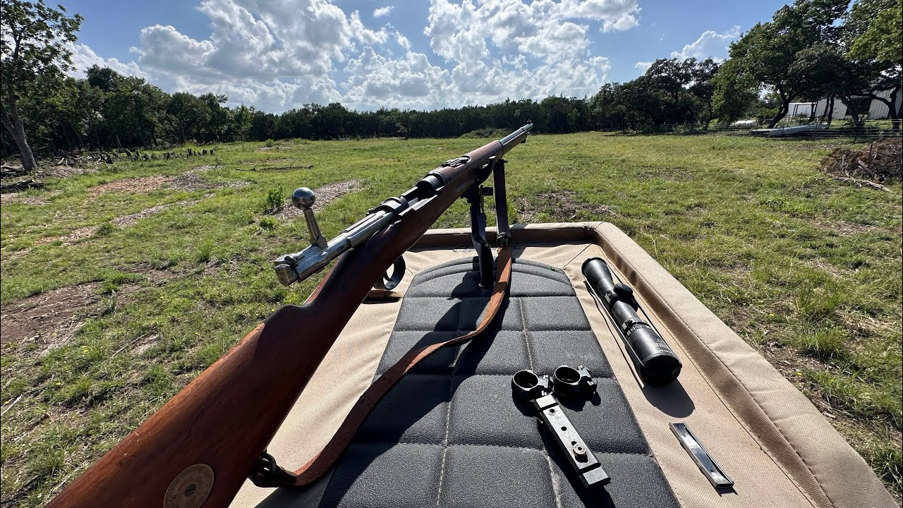 1913 Swedish Mauser first shots