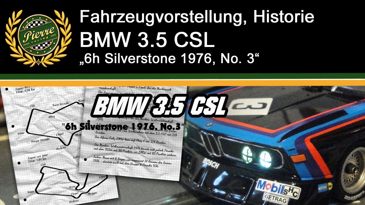 Vorstellung BMW 3.5 CSL 