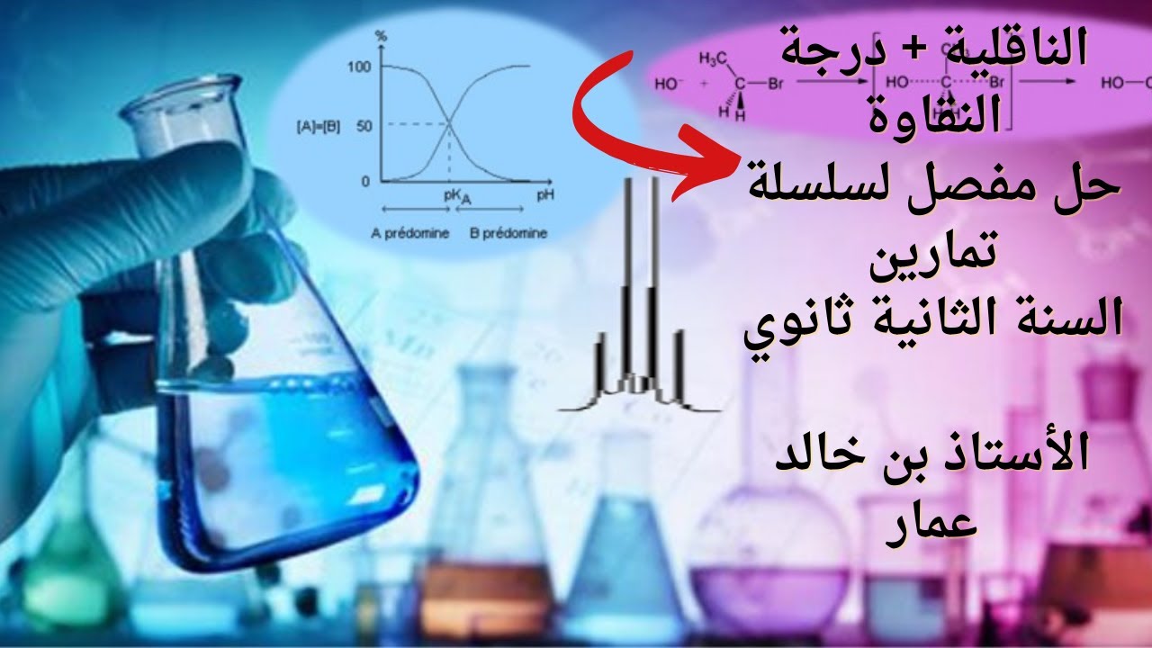 حل مفصل لتمارين الناقلية (النقاوة،الكثافة..) ثانية ثانوي