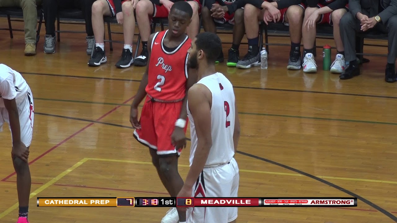 High School Boys Basketball: Cathedral Prep vs Meadville (Jan 22, 2019)