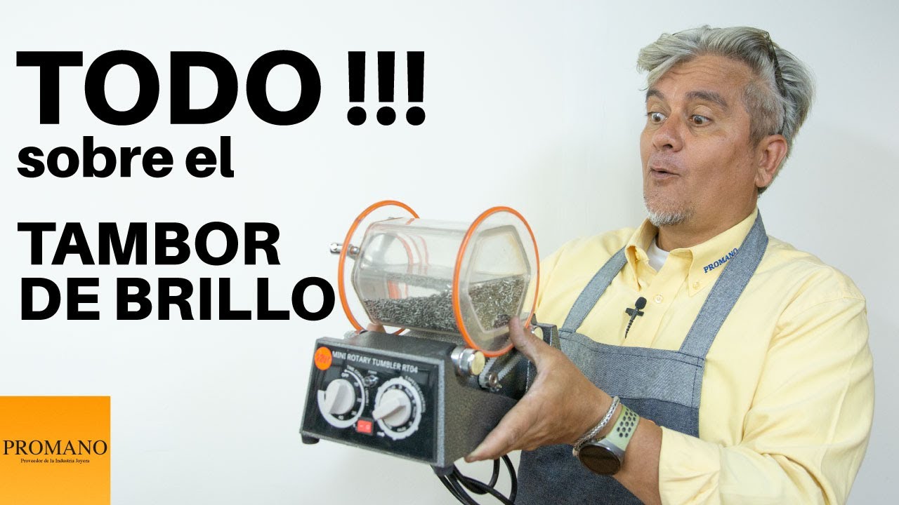 Tambor e insumos para brillar