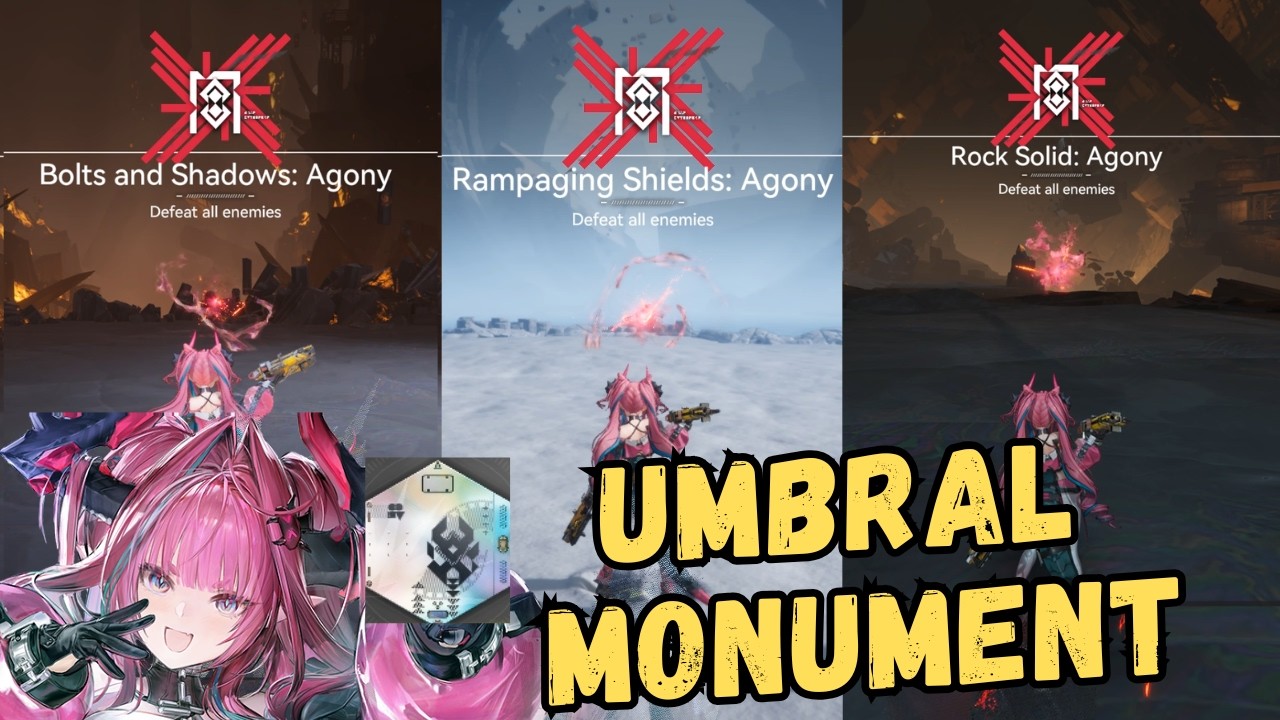 YVONNE Team Clears Umbral Monument with half build | Arknights Enfield v1.0