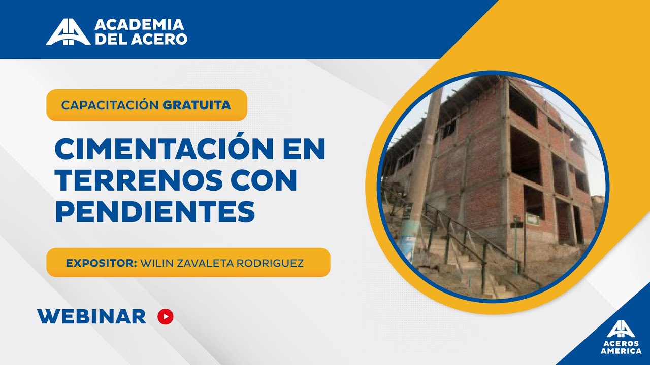 Sesión Online | Cimentación en terrenos con pendientes
