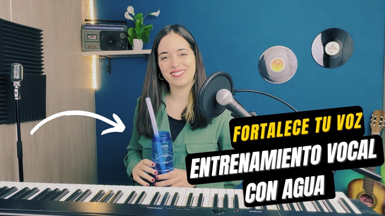 ENTRENAMIENTO VOCAL CON AGUA | LAX VOX | EXPLICACIÓN Y USO CORRECTO (VOZ LIBRE) |  VOCAL COACH
