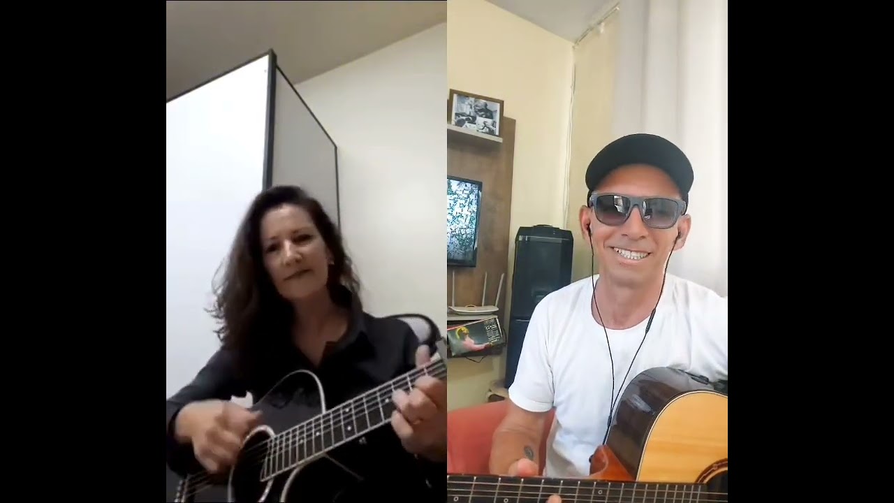  Fazendo uma segunda voz  música Último adeus.  cover  IraCantora&Elemar  /  trio parada dura.