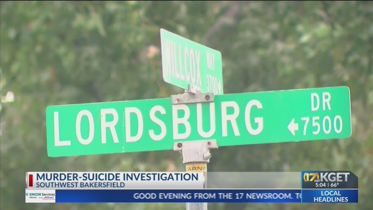 2 dead in murder-suicide in southwest Bakersfield home
