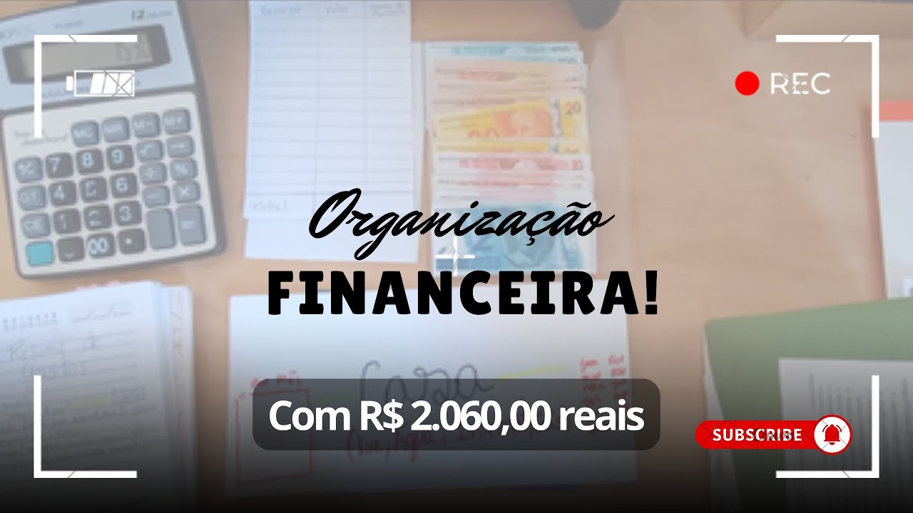 Minha Vida financeira| como organizo minhas finanças 