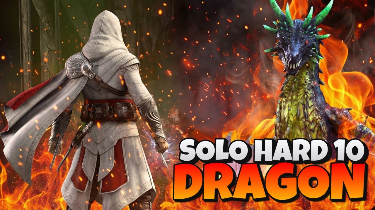 💥Ezio SOLOs Dragon Hard 10 | Raid: Shadow Legends