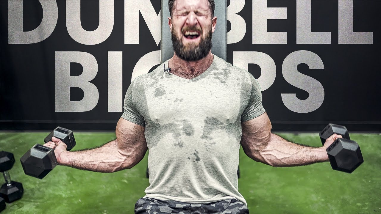 4 Dumbbell Biceps Exercises (FOR SERIOUS GROWTH!!)