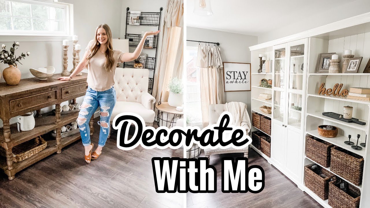 ✨ Sitting Room Reveal ✨Decorate With Me | Neutral Decor