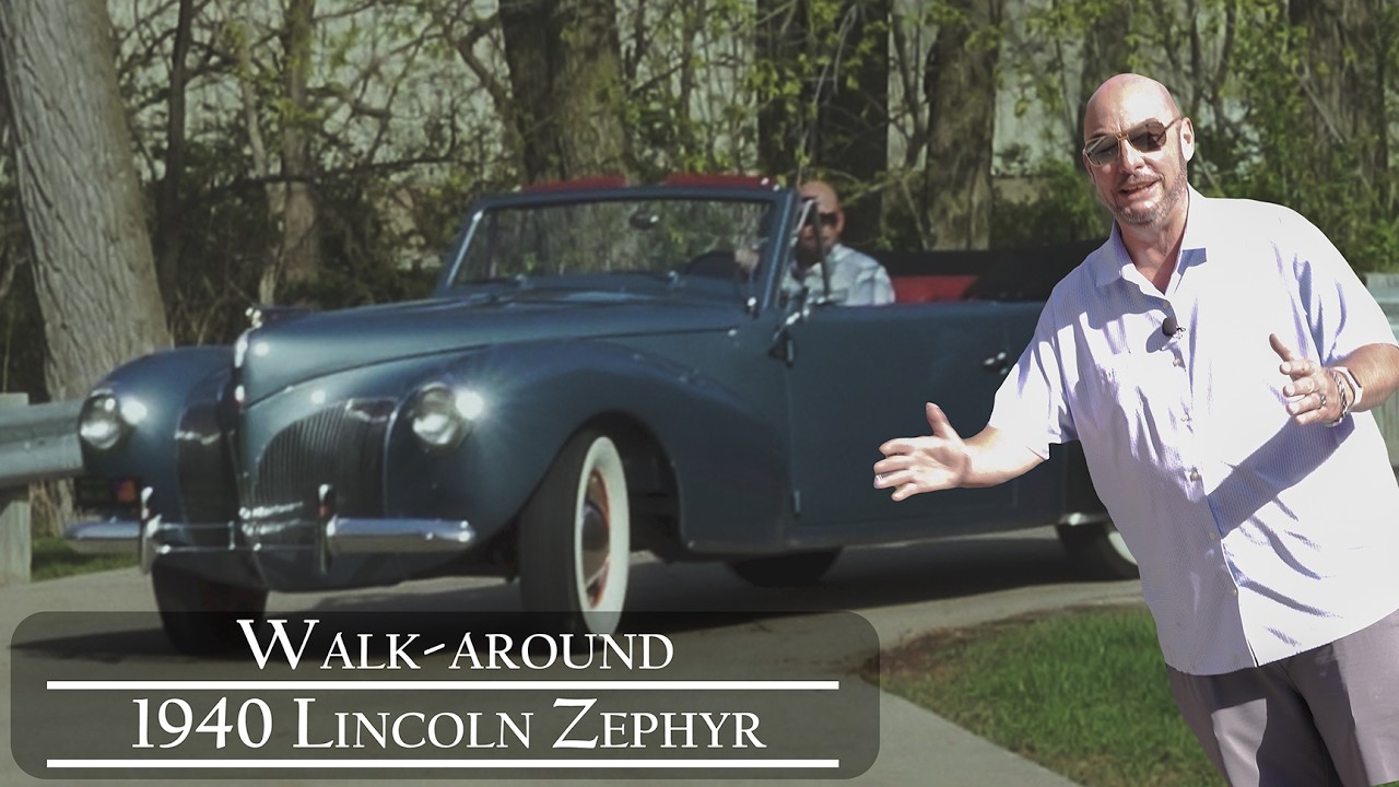 Lincoln Continental Zephyr 1940 года | KV Dahl III Garage (Remastered)