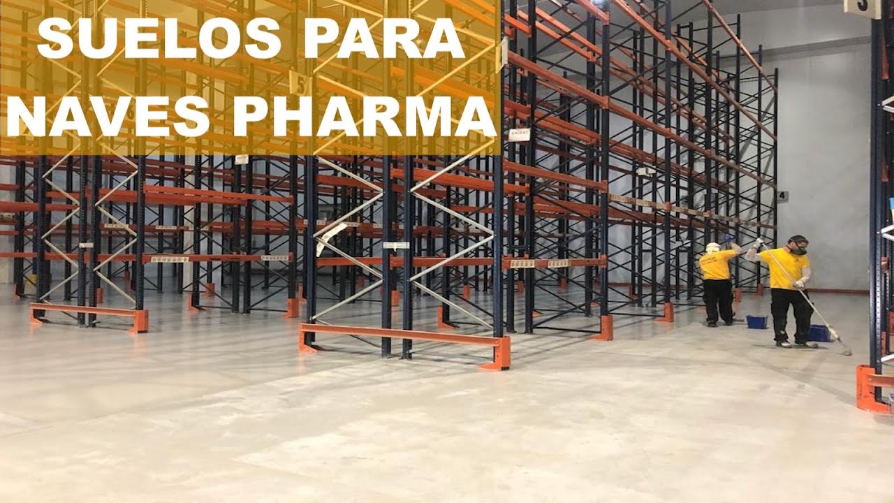 Suelos de resina epoxi para naves farmacéuticas #pharma 📍