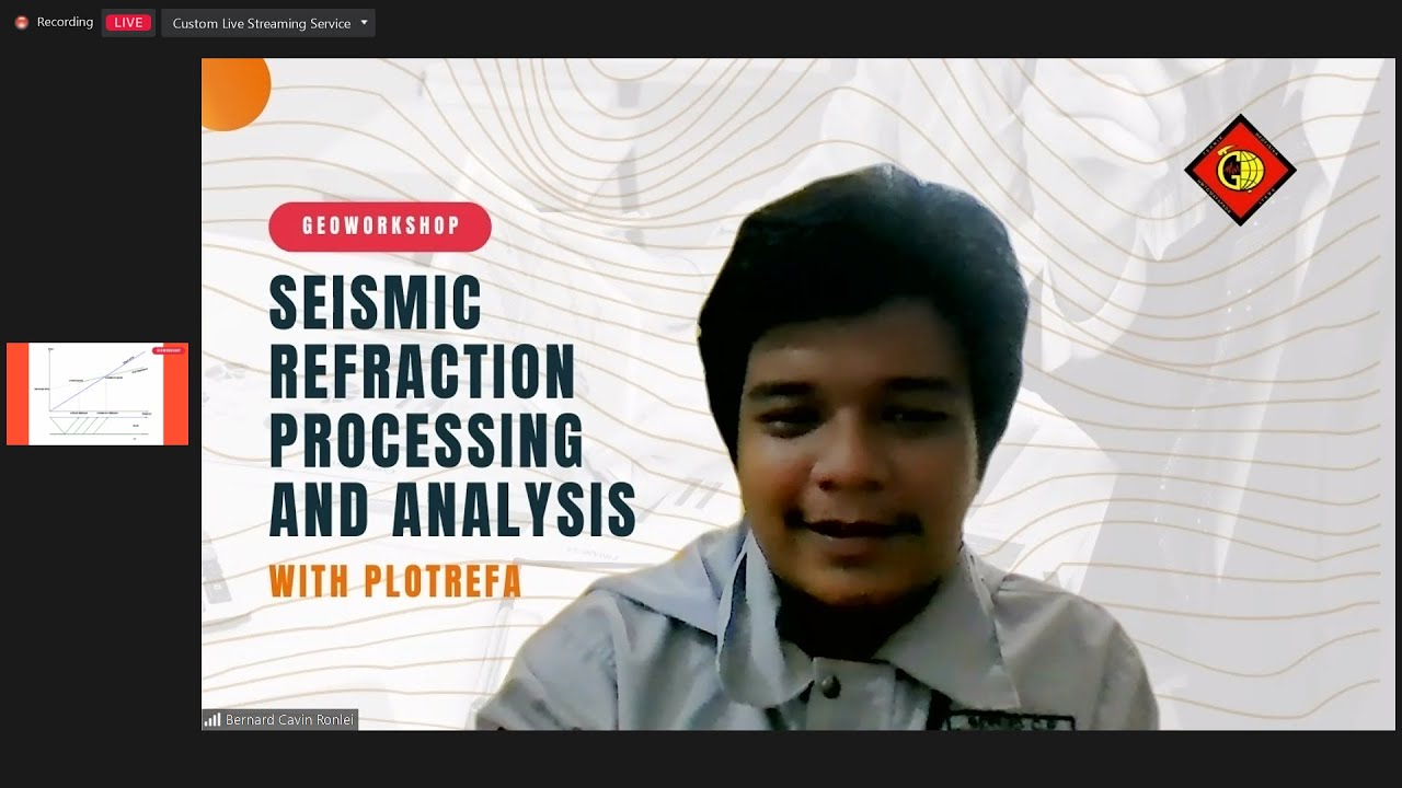 Workshop Refraction Analysis and Processing With Plotrefa
