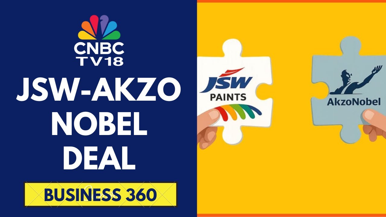 JSW Paints TO Acquire Akzo Nobel For ₹10,000 Cr: Sources | CNBC TV18