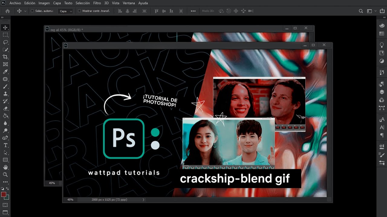 Crackship-blend Gif | Wattpad Tutoriales ❪ ♯𝟐 ❫
