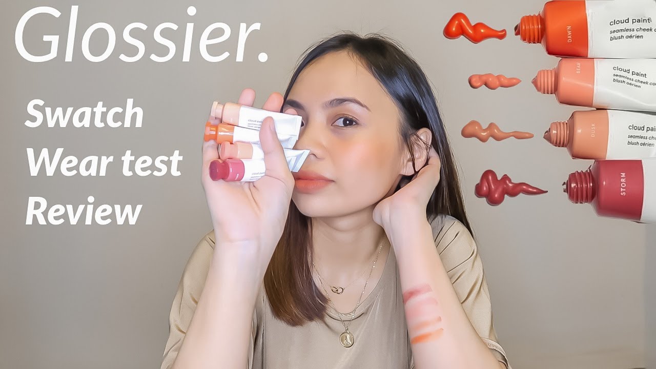 GLOSSIER CLOUD PAINT (SWATCH + WEAR TEST + REVIEW)